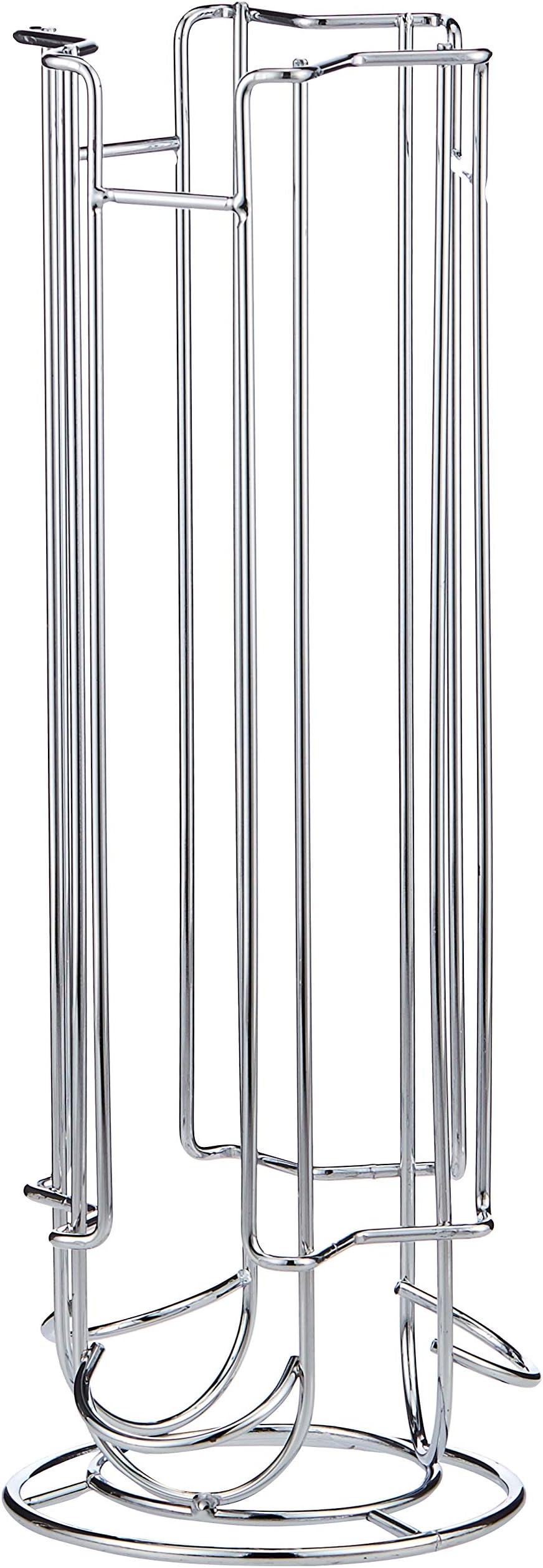 Generic Coffee Pod Holder - 18, Silver, Smooth Finish