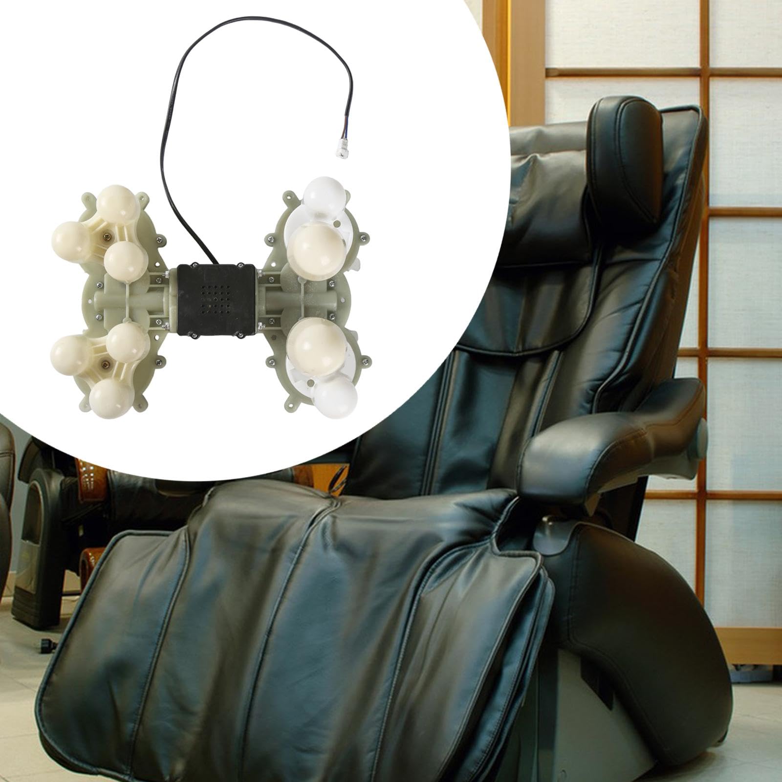 Harilla Motore di movimento per poltrona massaggiante, durevole, professionale, riparazione, facile installazione, accessori di movimento per massaggiatore di, Indietro