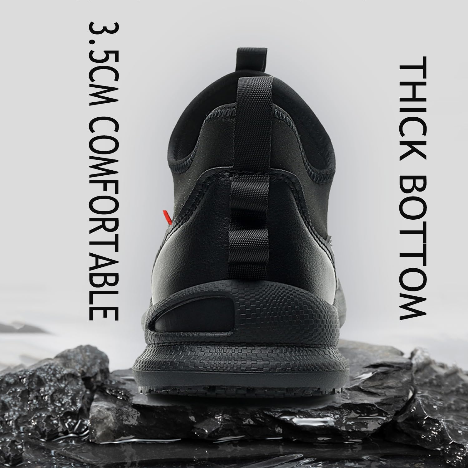 PJZHJ Non Slip Work Shoes for Women Water & Oil Resistant Food Service Shoes Comfortable Slip Resistant Chef Shoe for Restaurant Hospital - Image 5