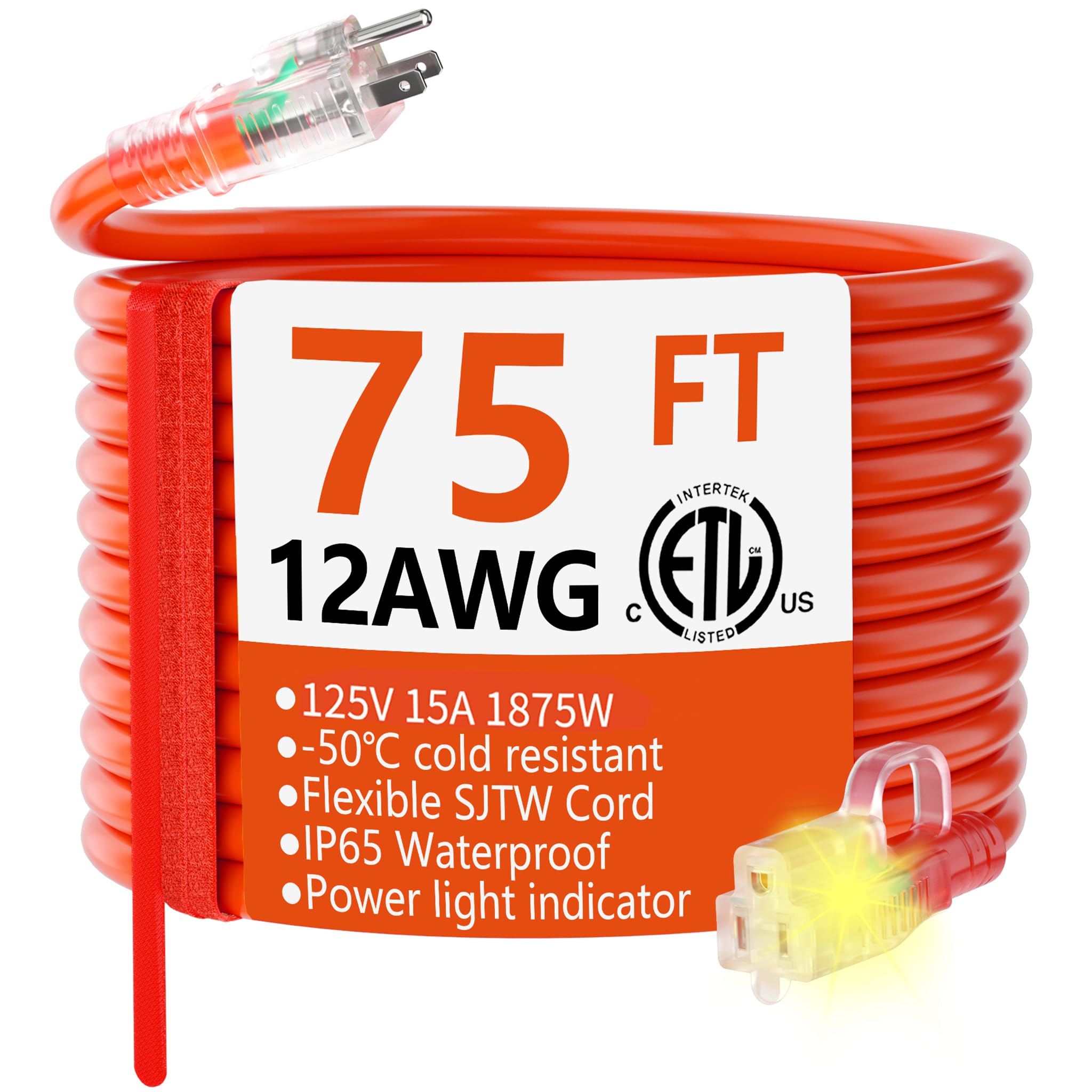 HUANCHAIN 12 AWG 75 ft