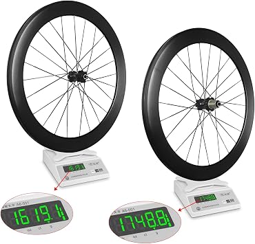 700C Road Bike Wheelset Rim Brake 60mm Depth Aluminum Alloy Rims 23/25/28C Clincher Wheels Front 2 Rear 5 Bearings