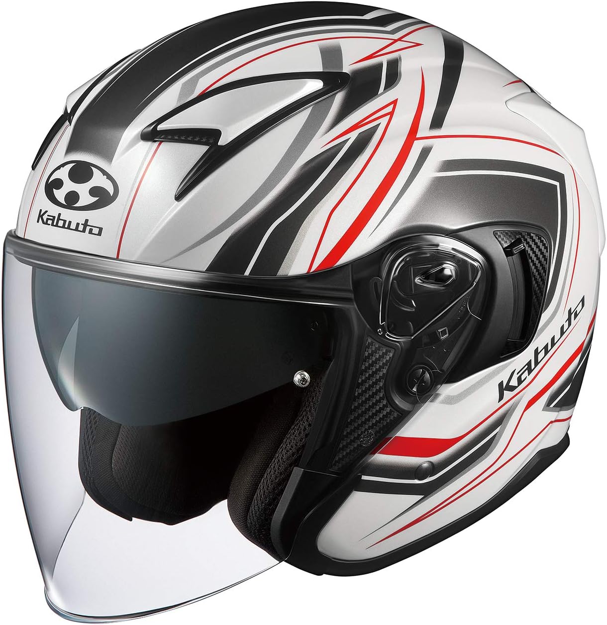 オージーケーカブト(OGK KABUTO) バイクヘルメット ジェット EXCEED CLAW(クロー) パールホワイト (サイズ:XS) 581510