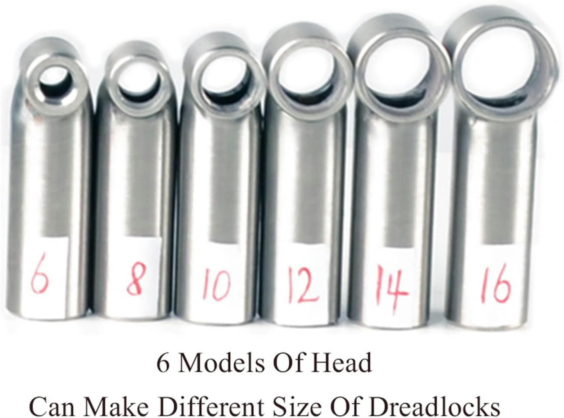 Dreadlocks Maker 6-16mm Mini Handheld Crochet Tricot Machine - Bricolage Récepteur pour Cheveux Longs Et Synthétiques, Facile À Utiliser