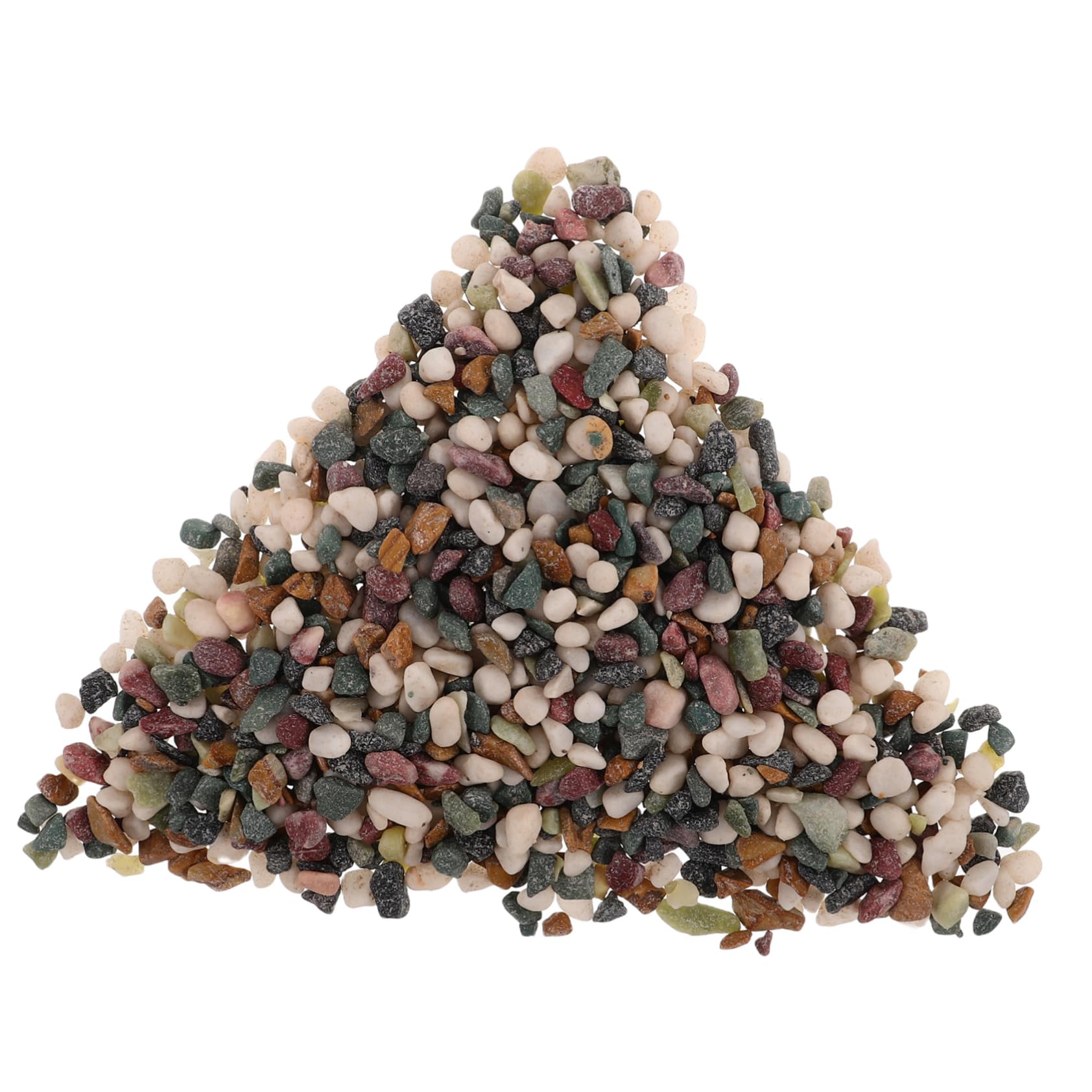 Garneck Aquarium Decorative Stones Natural Stone Pebbles for Aquarium Bottom Quartz Rocks for Aquascaping