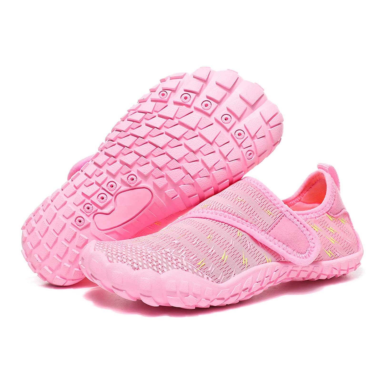 Meidiastra Kinder Aquaschuhe Leicht rutschfeste Mädchen Schwimmschuh Jungen Strandschuhe Klettverschluss Badeschuhe für Unisex