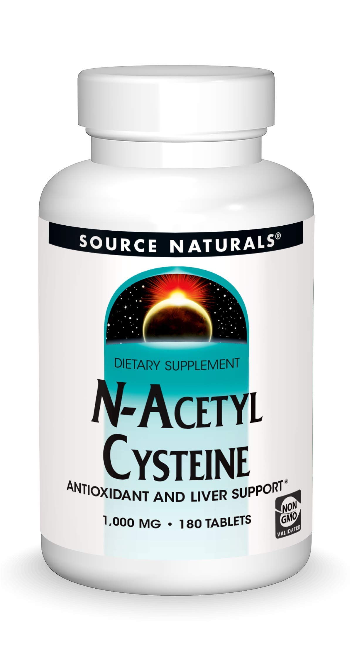 N-Acetyl Cysteine, 180 Tabs 1, 000 mg