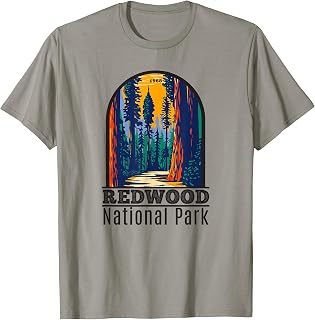 Redwood National Park Vintage T-Shirt Small