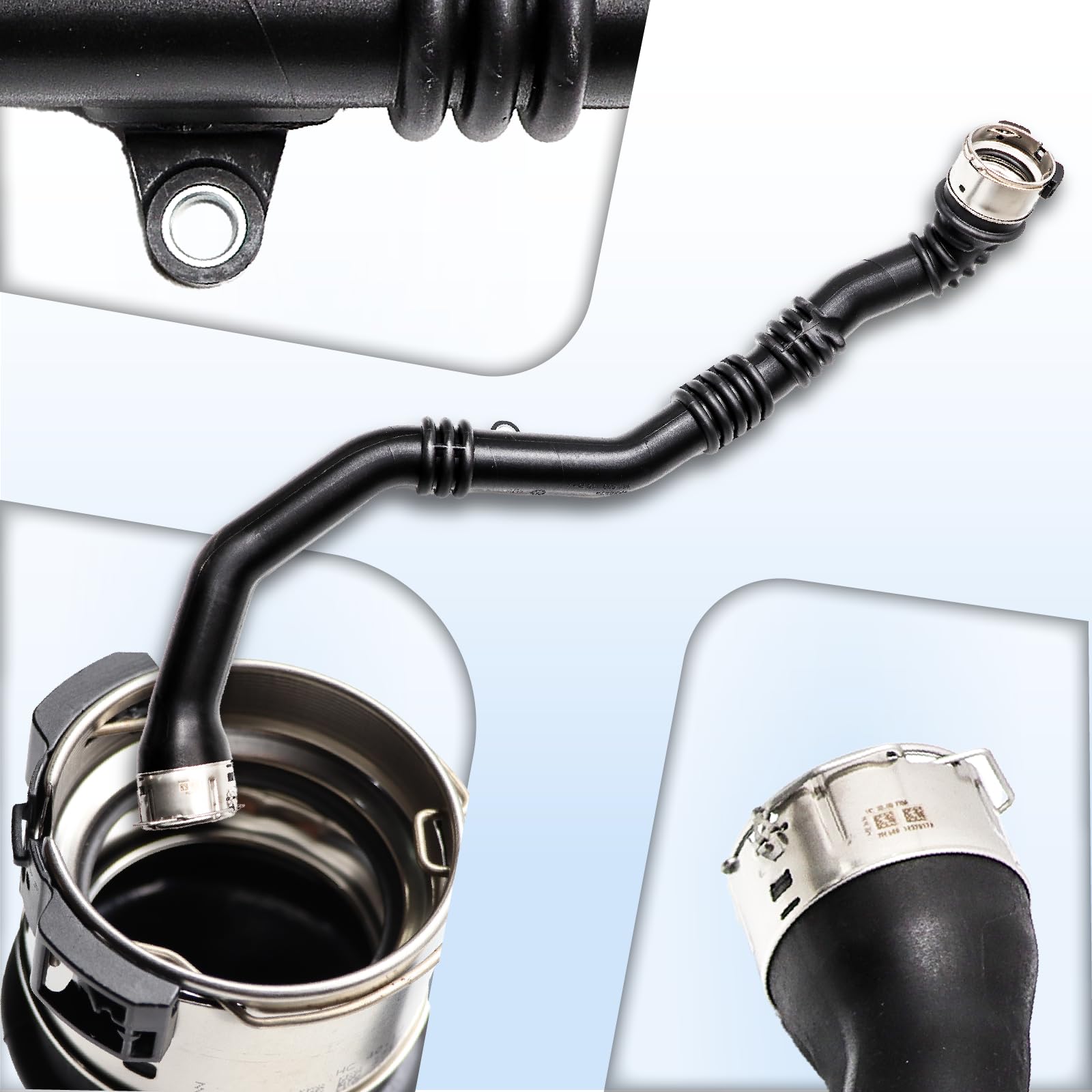 Manguera turbo 144609369R para 1.5 DCi D0kker Duster L0dgy L0gan II Sandero II Captur I Clio IV 144604599R 144609116R