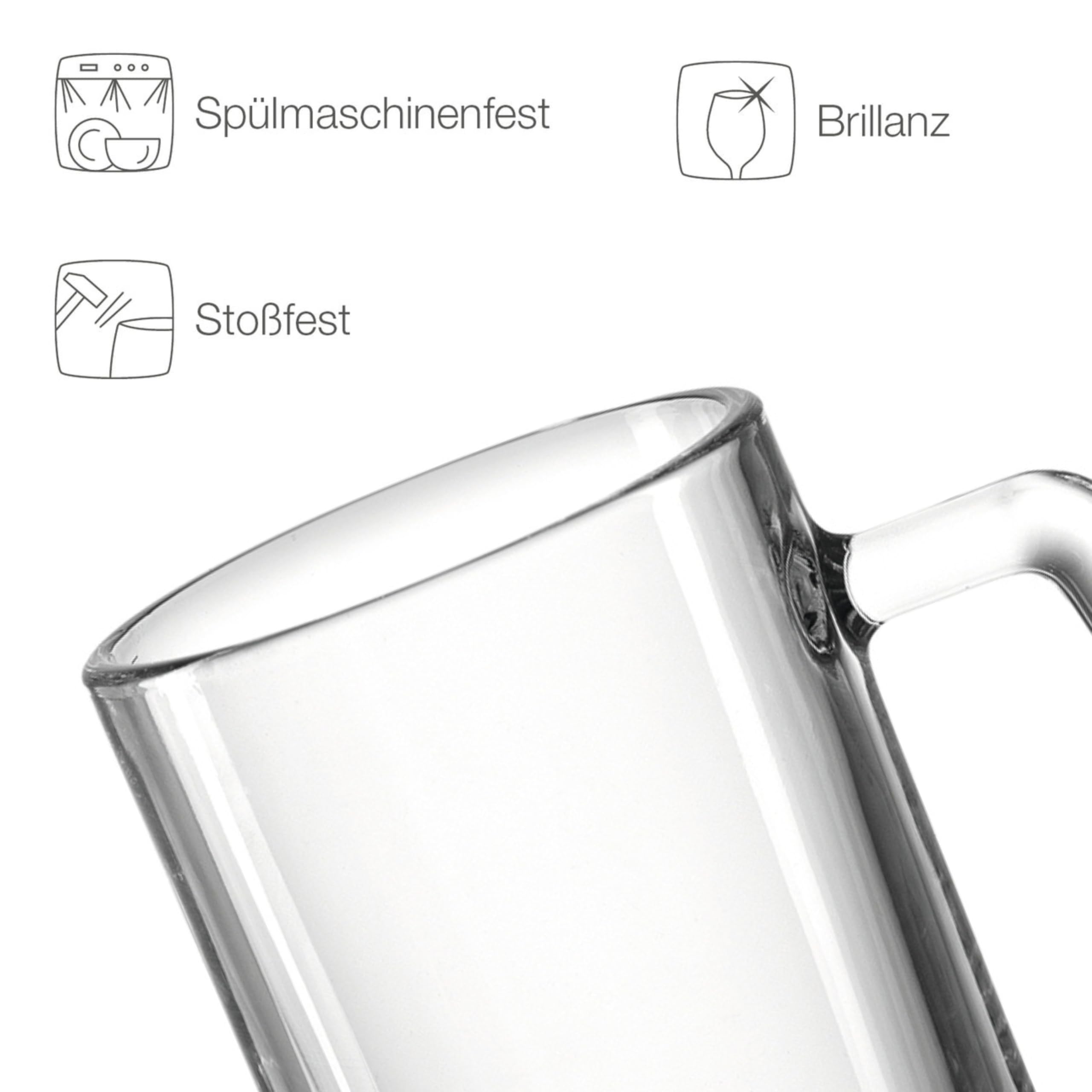 Bierkrug mit Gravur - Personalisierte Geschenke Männer - Geschenke für Sie & Ihn - Bierglas Geschenkidee für Herren, Freunde Vatertag - Geburtstagsgeschenk mit Wunschtext