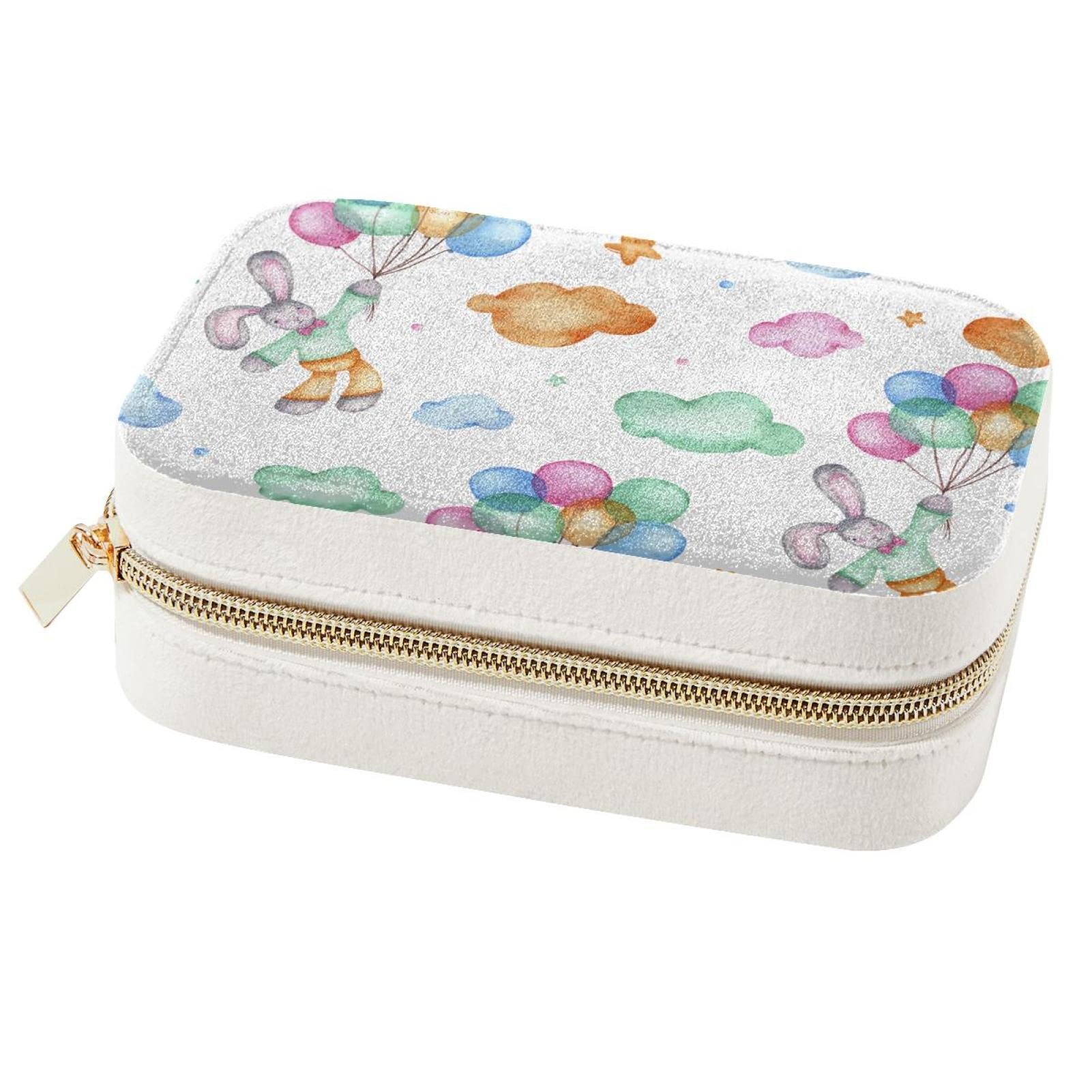 Rangement bijoux lapin compact pour éviter les pertes en voyage