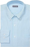 Vista 1 de Van Heusen Men's Dress Shirt Regular Fit Pinpoint Stripe