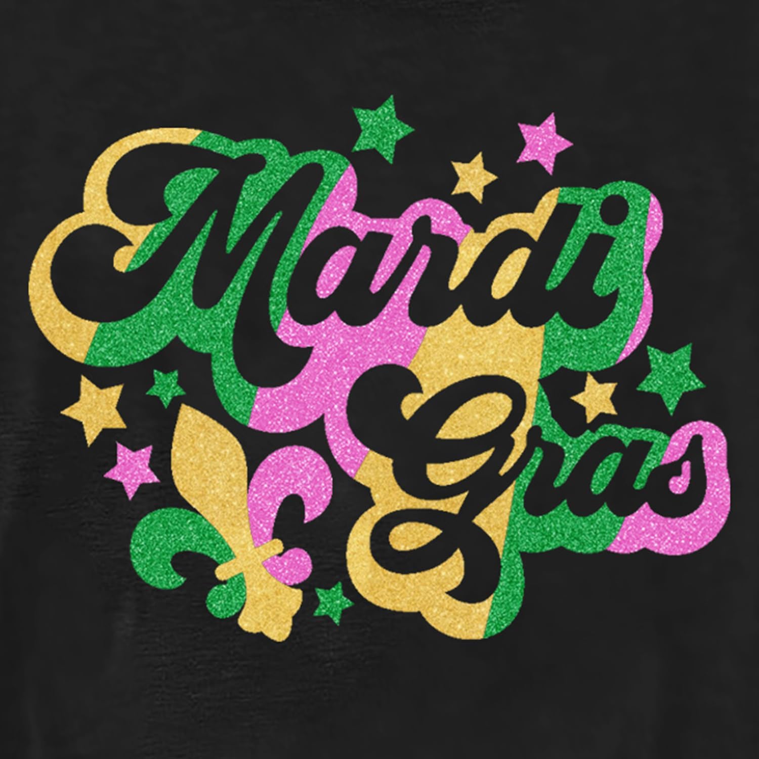Mardi Gras Shirts for Women Fat Tuesday Tshirts New Orleans Carnival Party Fleur De Lis Tee Tops - Image 6