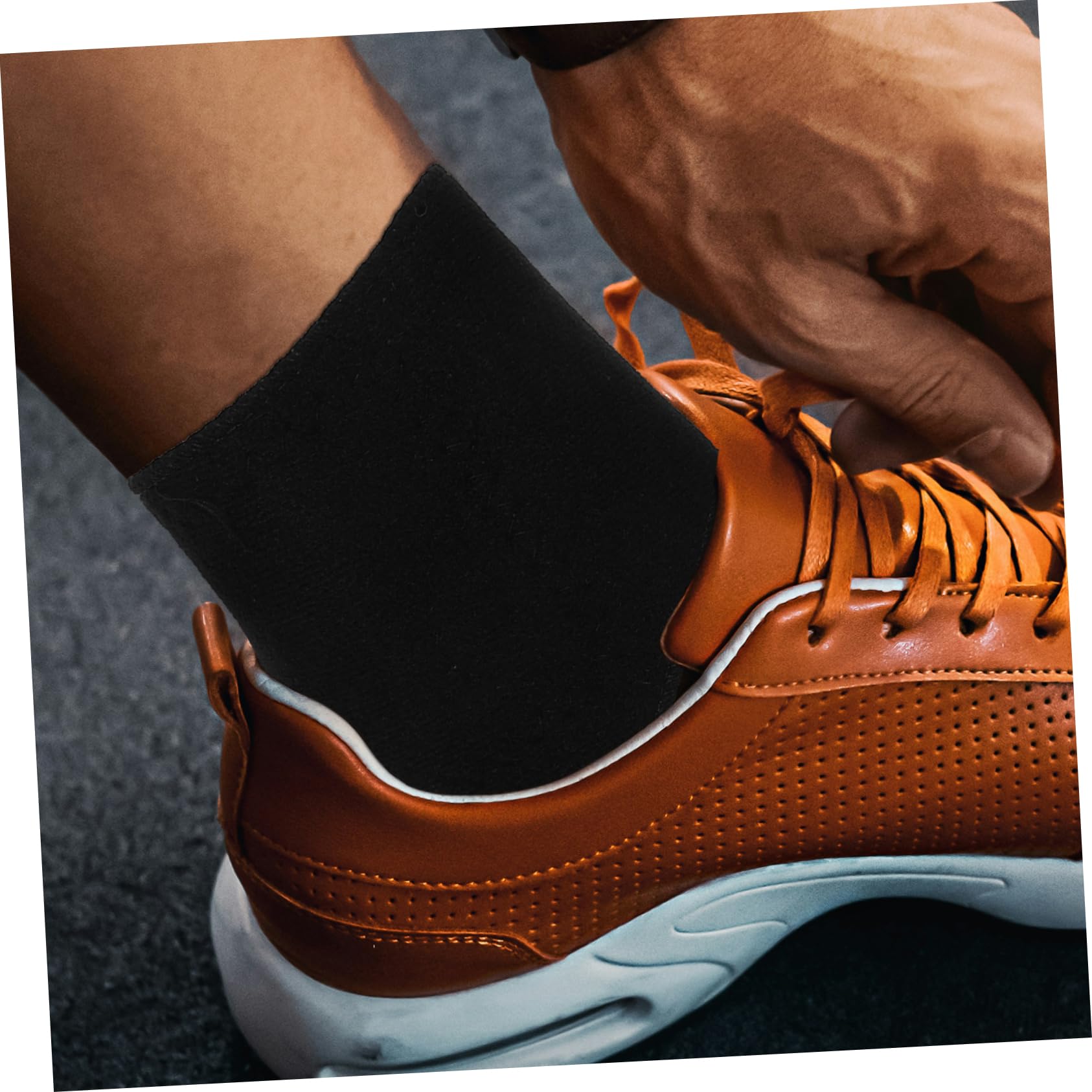 IWOWHERO Ankle Sprain Brace for Men Women Neoprene Support Magnetic Relief for Plantar Exercise Basketball