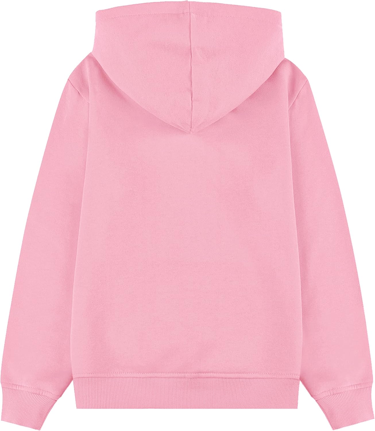 Kid Nation Kids' Soft Brushed Fleece Casual Basic Pullover Hooded Sweatshirt Hoodie for Boys or Girls 4-12 Years - Image 3