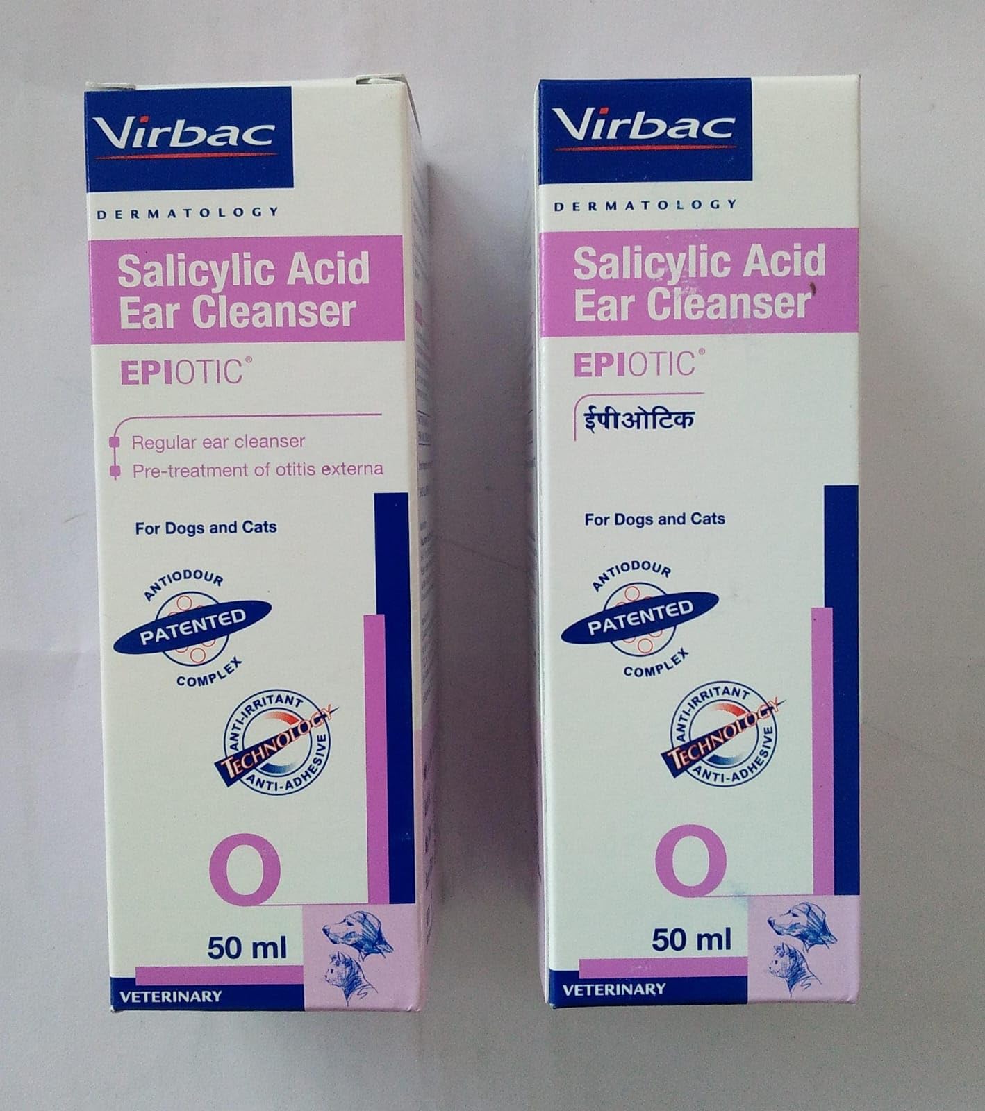 Epiotic - Ear Cleanser for Dogs and Cats - 50 ml - Pack of 2-image-34