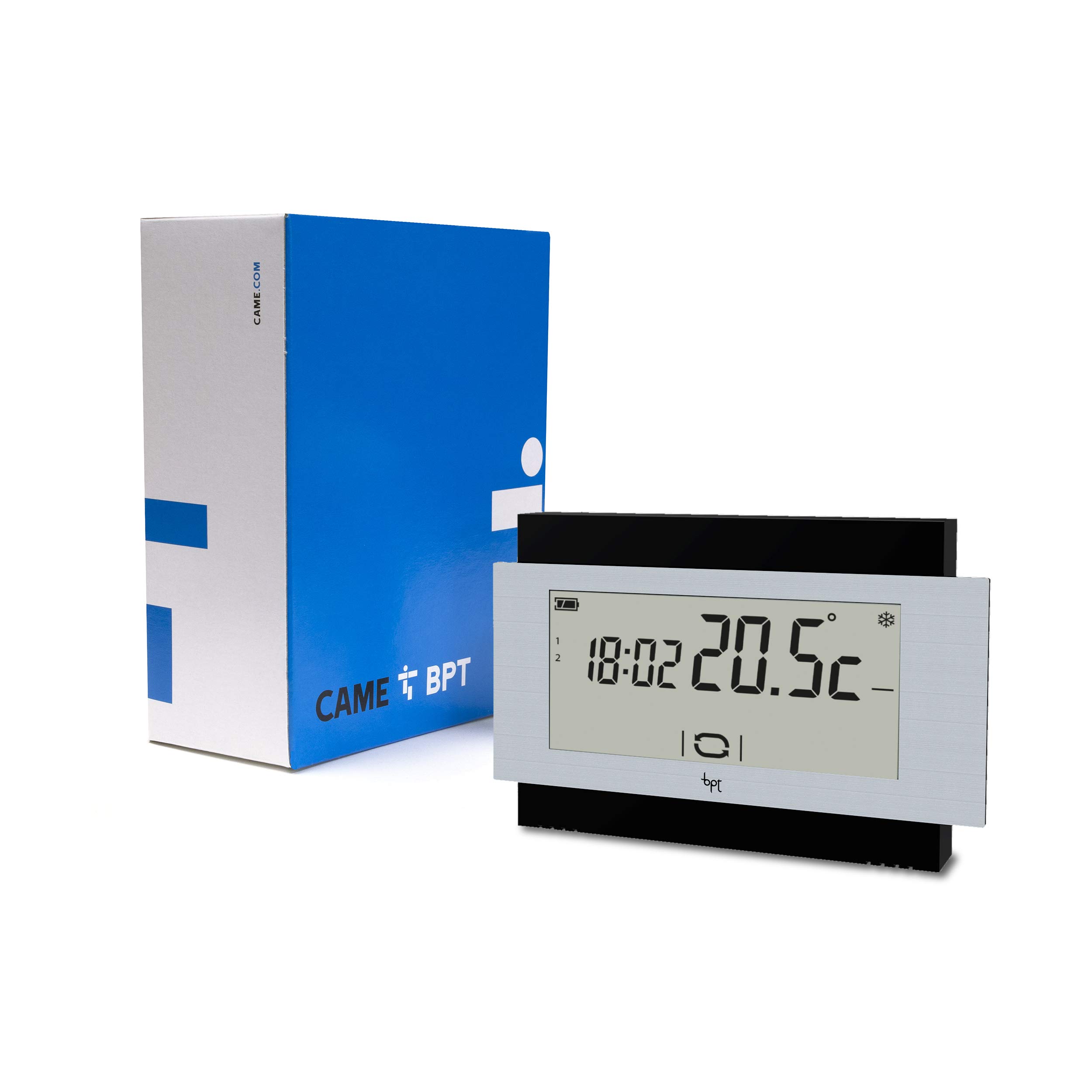 Chronothermostat Tactile 230V Noir Mural Bpt TH/500 BK 230