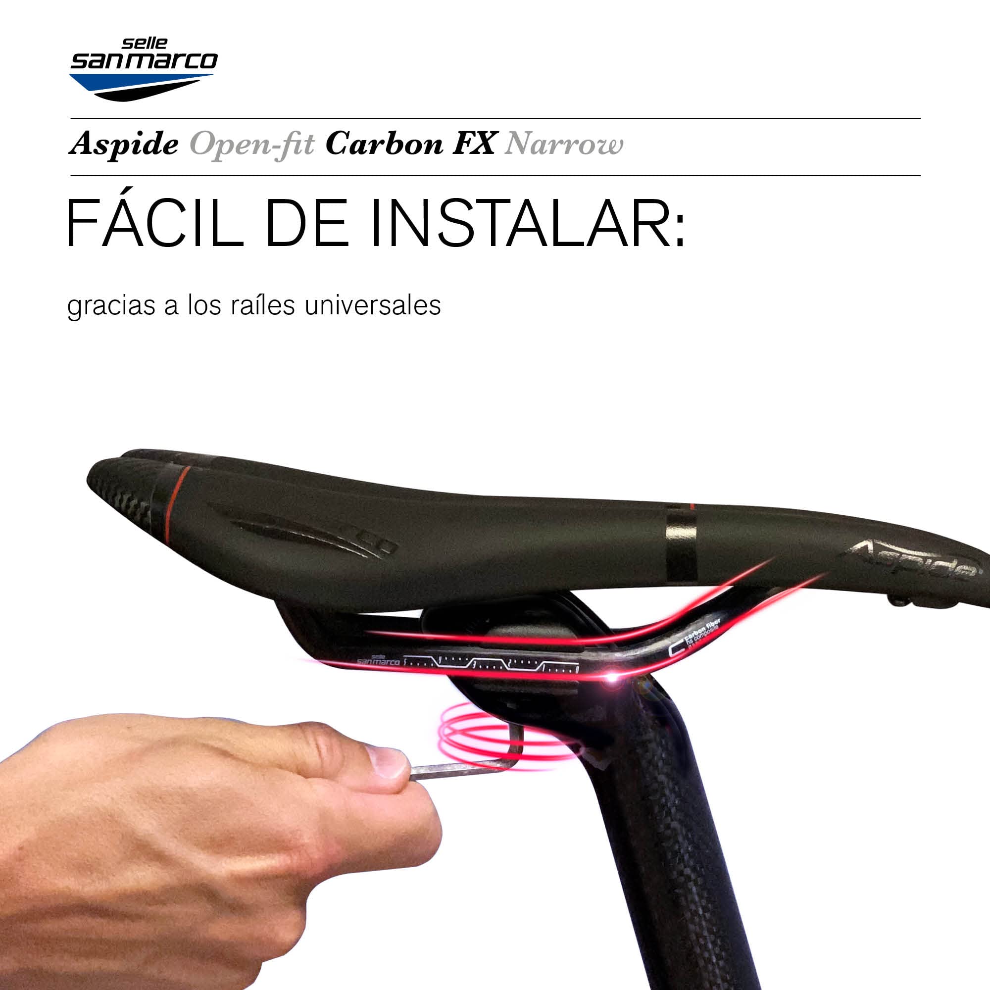 Selle San Marco Unisex - Rennradsättel
