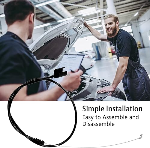 Miniatura 3 de Cable del acelerador 1350, cable universal de control del acelerador, piezas de cable de estrangulador de empuje para quitanieves mini bicicletas