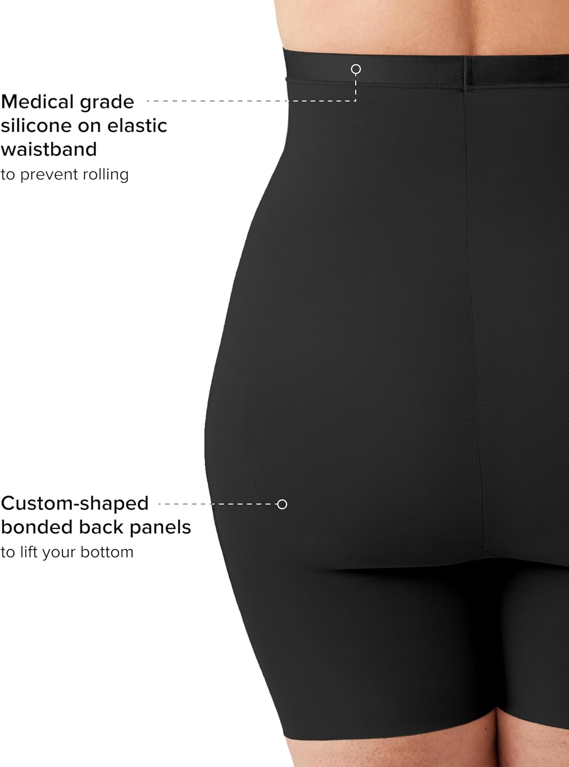 Wacoal Shape Revelation High-Waist Thigh Shaper for an Hourglass Figure
