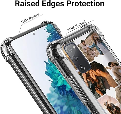 Miniatura 4 de Funda de teléfono personalizada para Samsung Galaxy S20 FE 5G, funda de teléfono multifoto, funda de foto ultrafina, funda personalizada