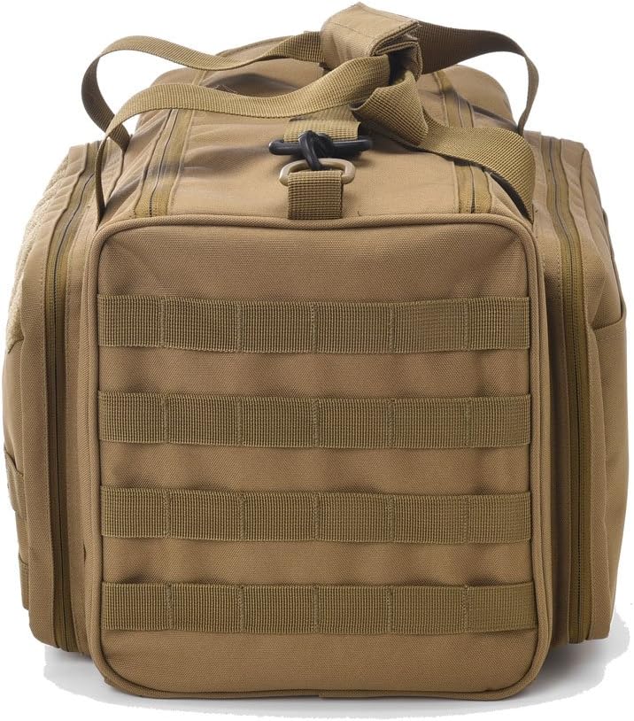 Tactical Gun Range Bag Deluxe Pistol Shooting Range Duffle Bags