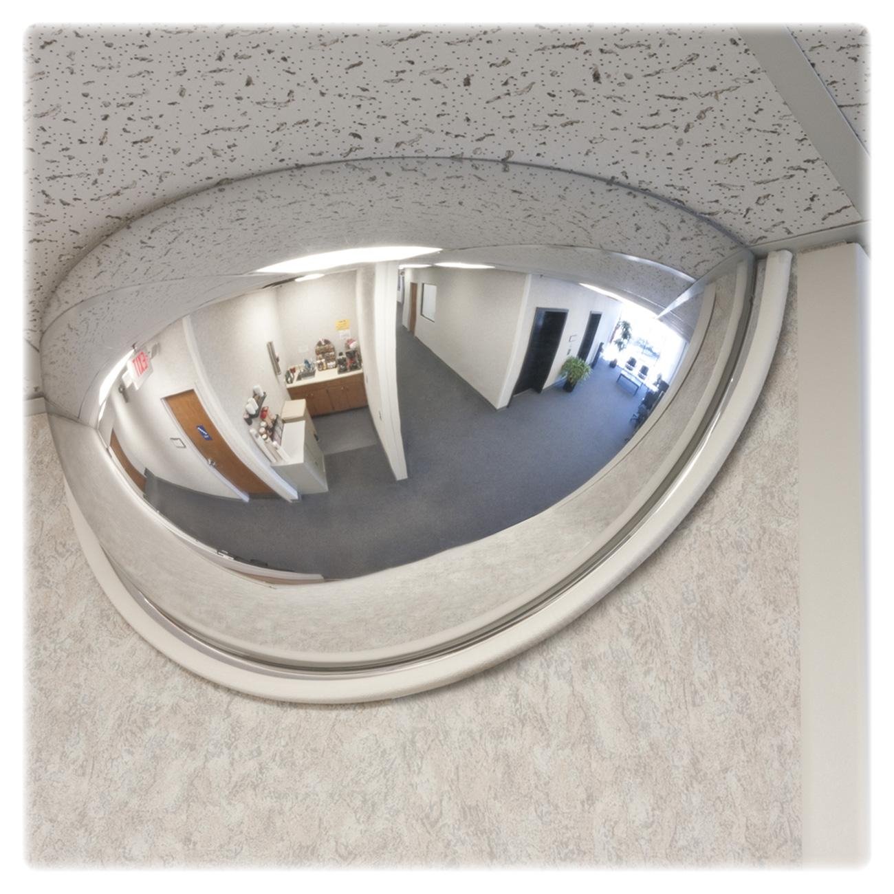See All PV26180 Half-Dome Convex Security Mirror 26-Inch dia.