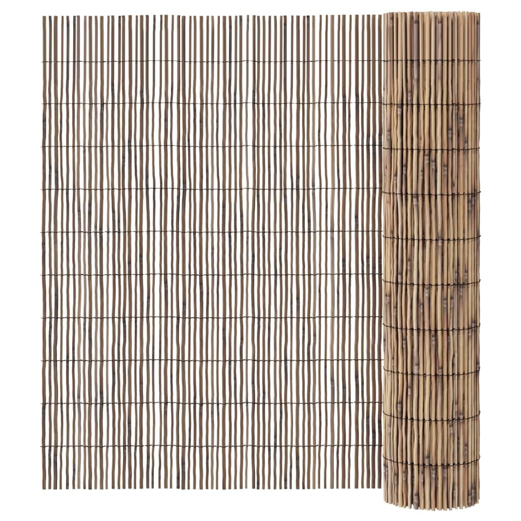 Natural Reed Garden Fence 600x100 cm Privacy Screen Outdoor Backyard Decorative Panel for Patio Balcony Easy Installation Rustic Fencing Roll