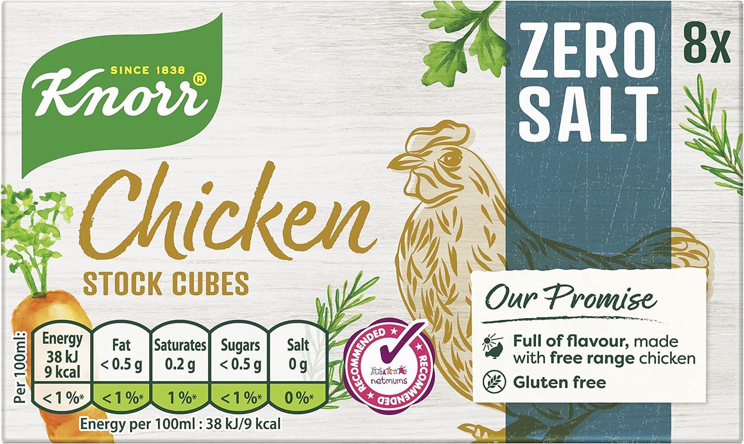 See full amazon price history chart for Knorr Zero Salt Chicken Stock 8 Cubes Are A Delicious Way To Add Chicken Flavor To Your Favorite Dishes Without The Added Salt 72gm Knorr Zero Salt Chicken Stock 8 Cubes Are A Delicious Way To Add Chicken Flavor To Your Favorite Dishes Without The Added Salt 72gm (B0CQ5GSJ4S) Amazon Price History, Amazon Price Tracker