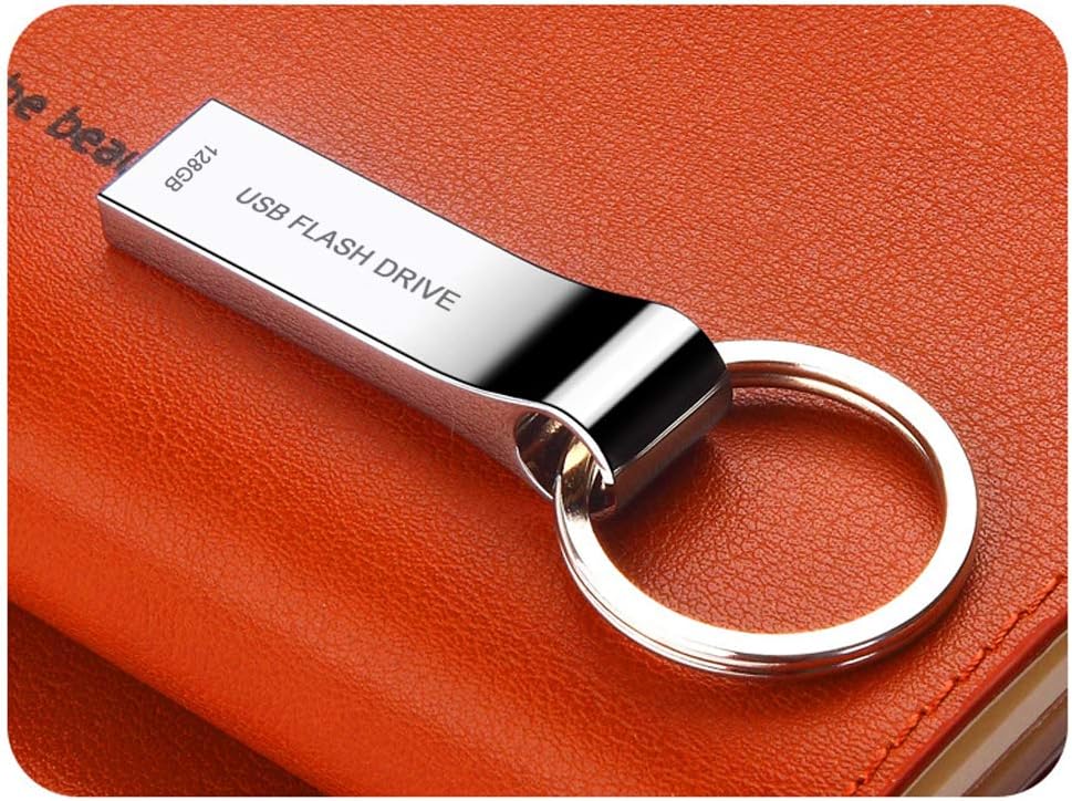 XYOGO USB Flash Drive 256Gb Data Storage Memory Stick Metal Thumb Drive USB 2.0 Pen Drive for PC (128GB)