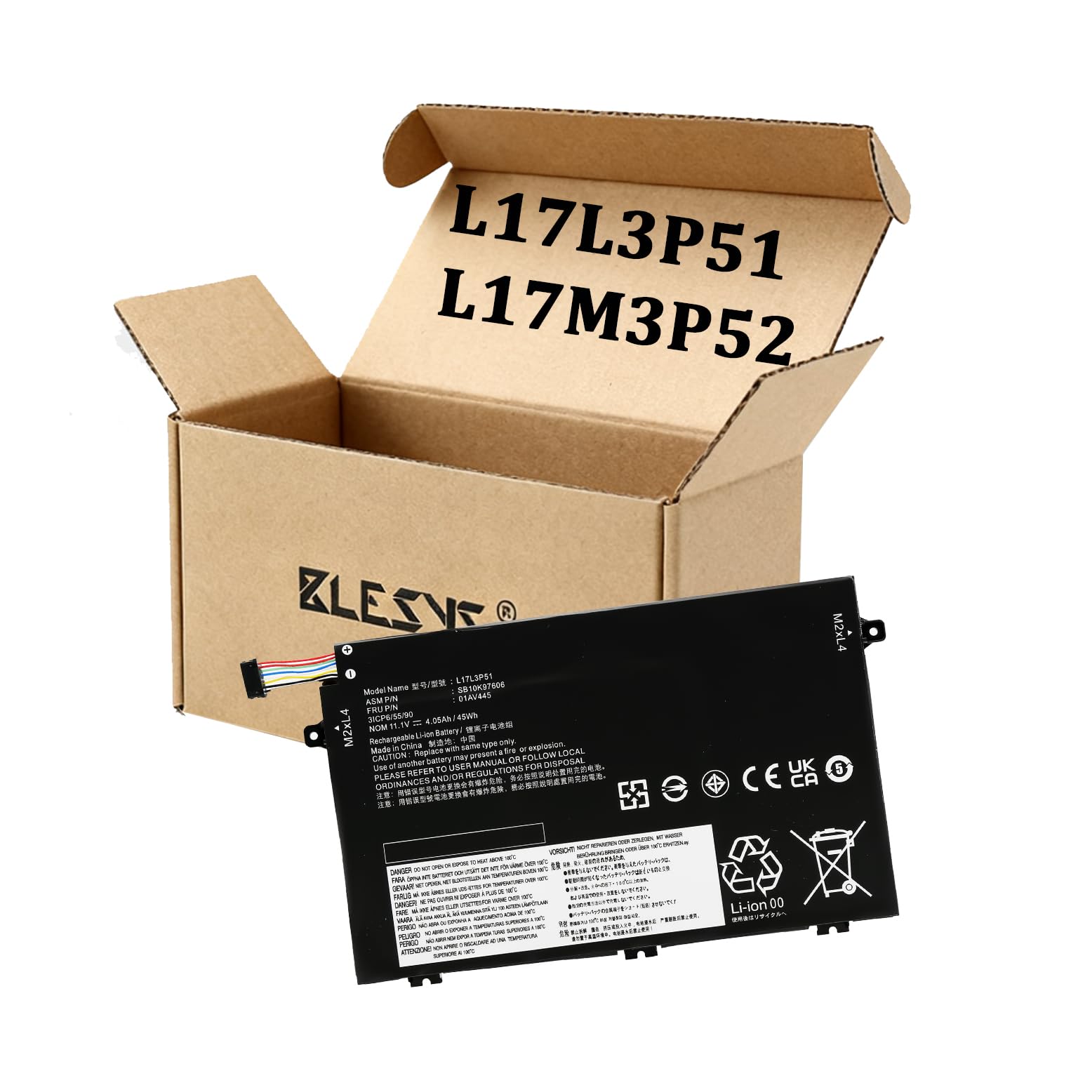 Batterie Thinkpad E580 E590 pour résoudre les pertes de charge - 6