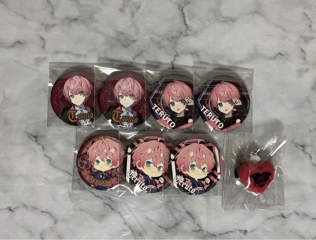 Amazon.co.jp: KnightA 騎士A てるとくん 缶バッジ リングライト 