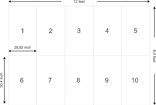 Miniatura 5 de Mural Wall Art Startonight Decor Golf Resort Green Nature Large Wallpaper for Bedroom or Living Room 100" x 144"