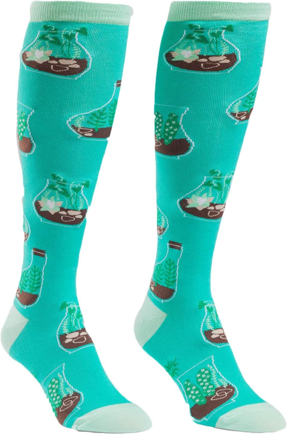 Sock It To Me Terrific Terarium Knee High Sock OS