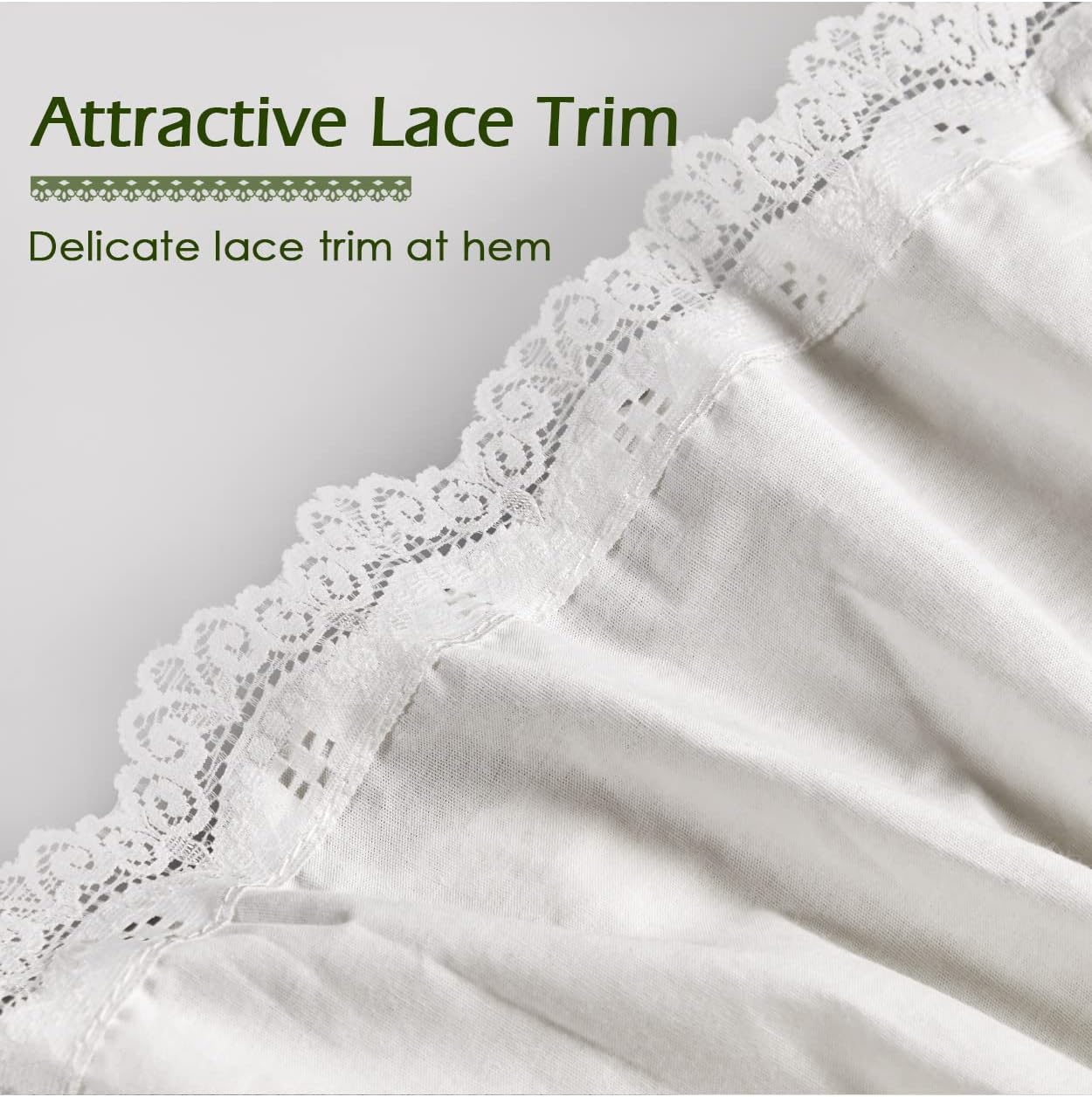 BEAUTELICATE Women 100% Cotton Skirt 3 Tiered A-Line Retro Medieval Skirt - Image 5