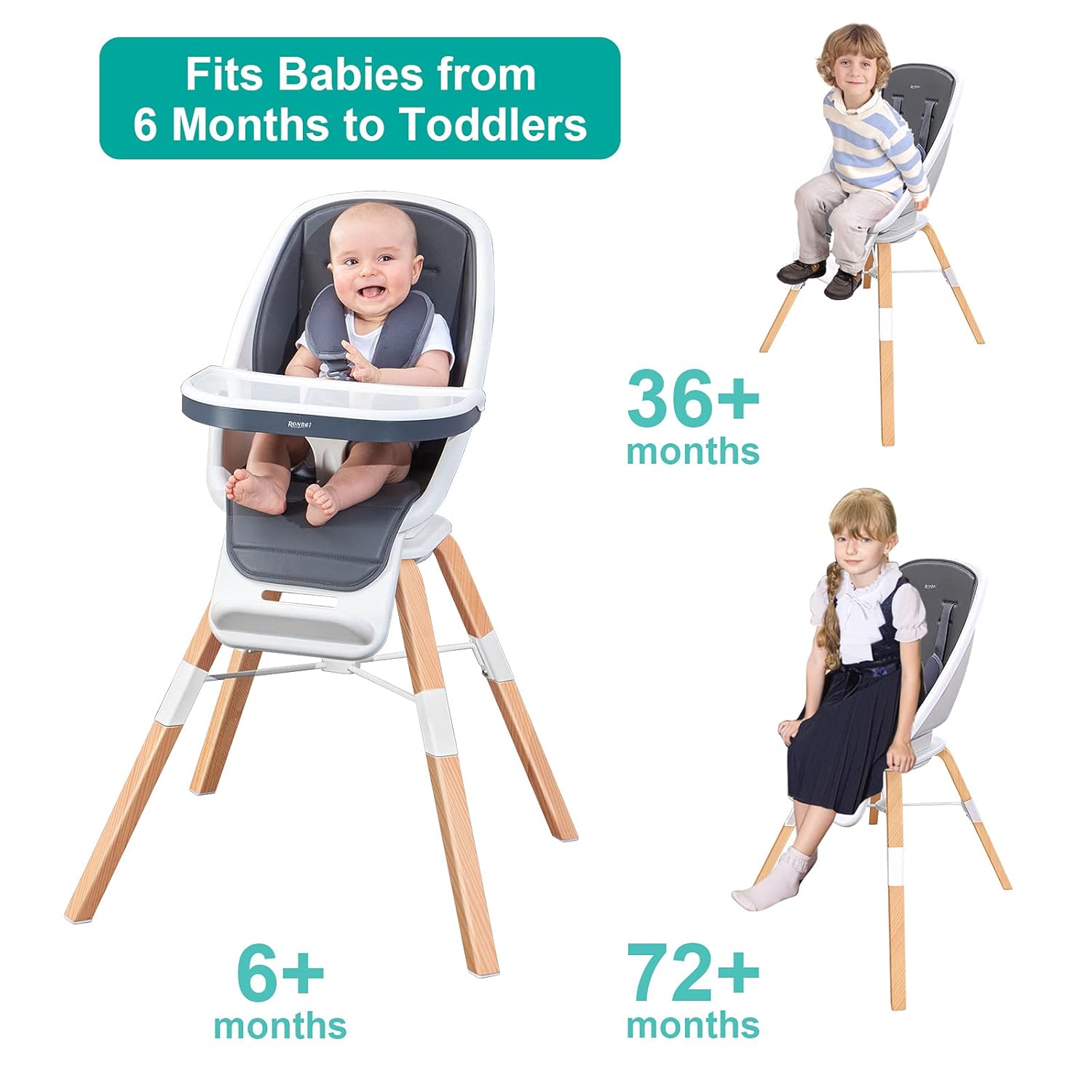 Buy Ronbei Baby High Chair