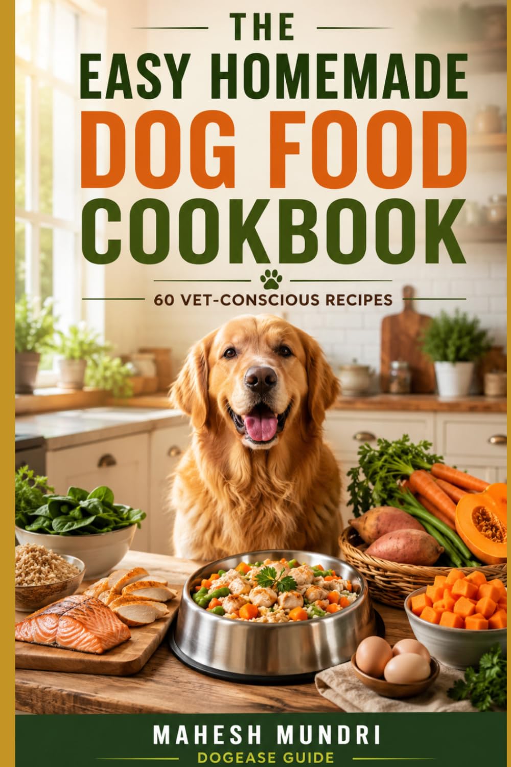 THE EASY HOMEMADE DOG FOOD COOKBOOK: Vet-Approved, Allergy-Friendly Recipes for Every Life Stage