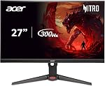 Acer Nitro 27" WQHD 2560x1440 IPS PC Jeu AMD FreeSync Prime 300Hz | Jusqu'à 0,5 ms 99% sRGB | DisplayHDR 400 | ErgoStand | VESA Montage 1 x DP 1.4 & 2 x HDMI 2.1 | XV272U F3bmiiprx