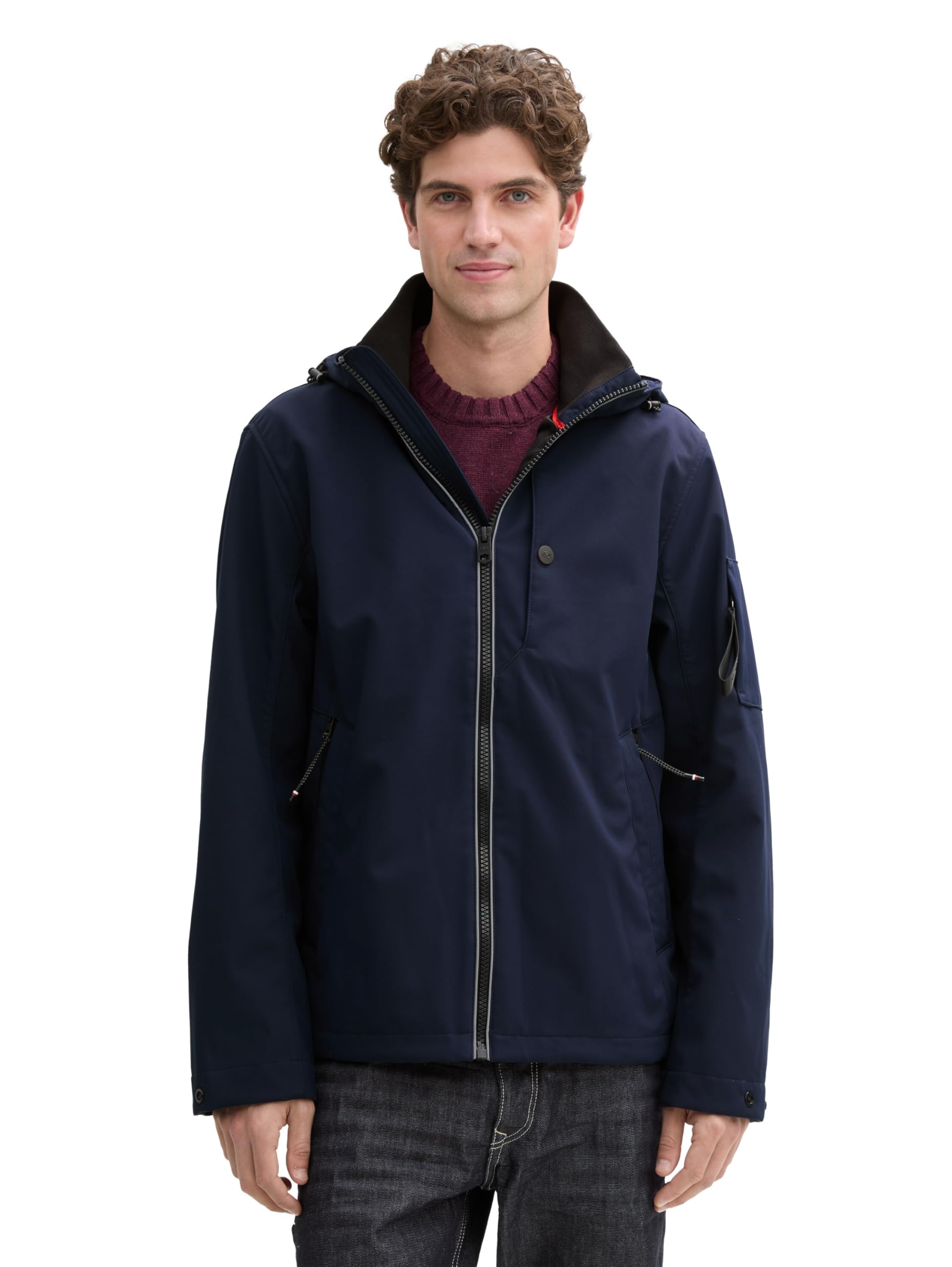 TOM TAILOR Men's Jacket, 10668 - Sky Captain Blue, XL