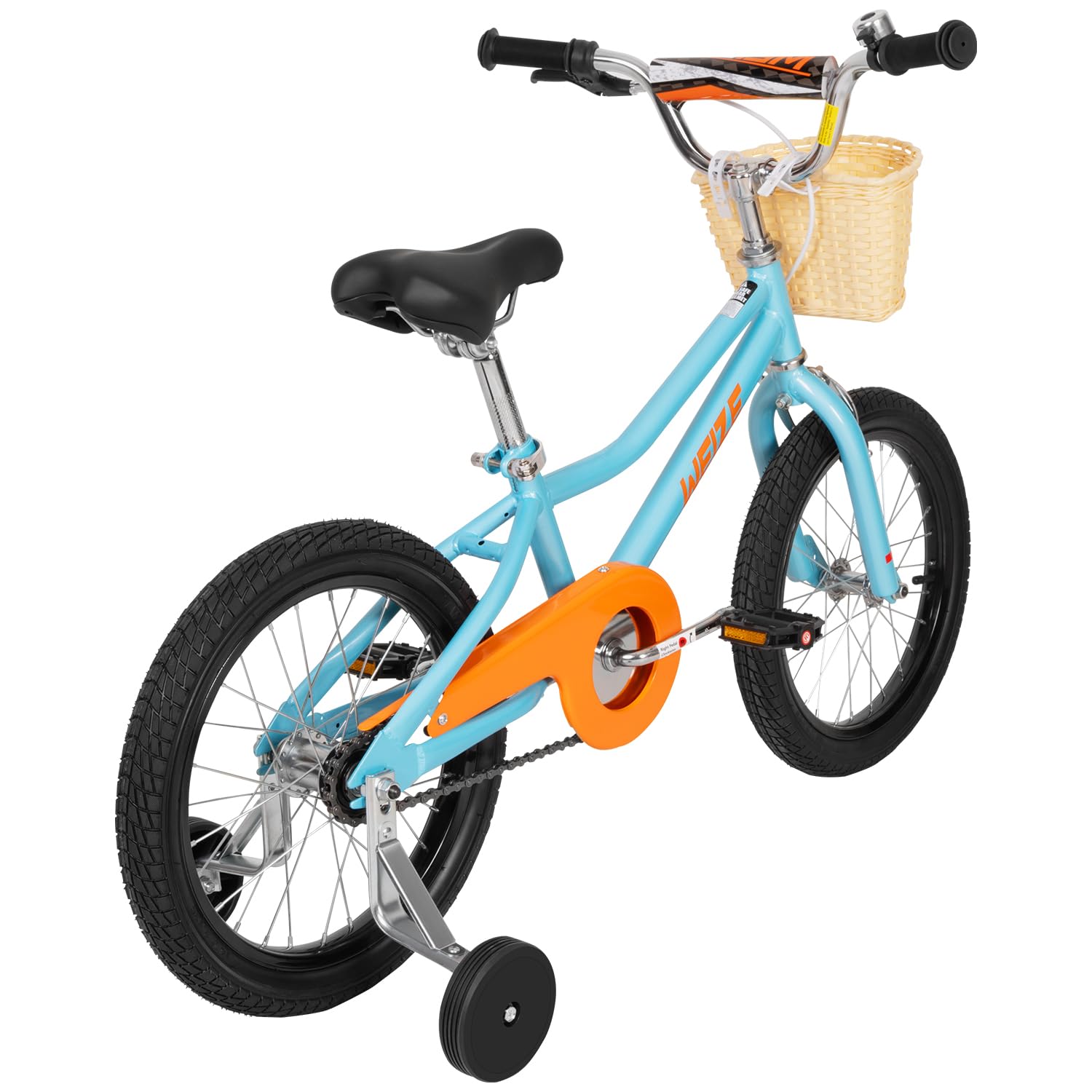 WEIZE Kids Bike, 16 20 Inch Children Bicycle for Boys & Girls Ages 4-12 Years Old, Rider Height 41-62 Inch, Adjustable Seat & Handlebars, Coaster Brake, Multiple Color Options