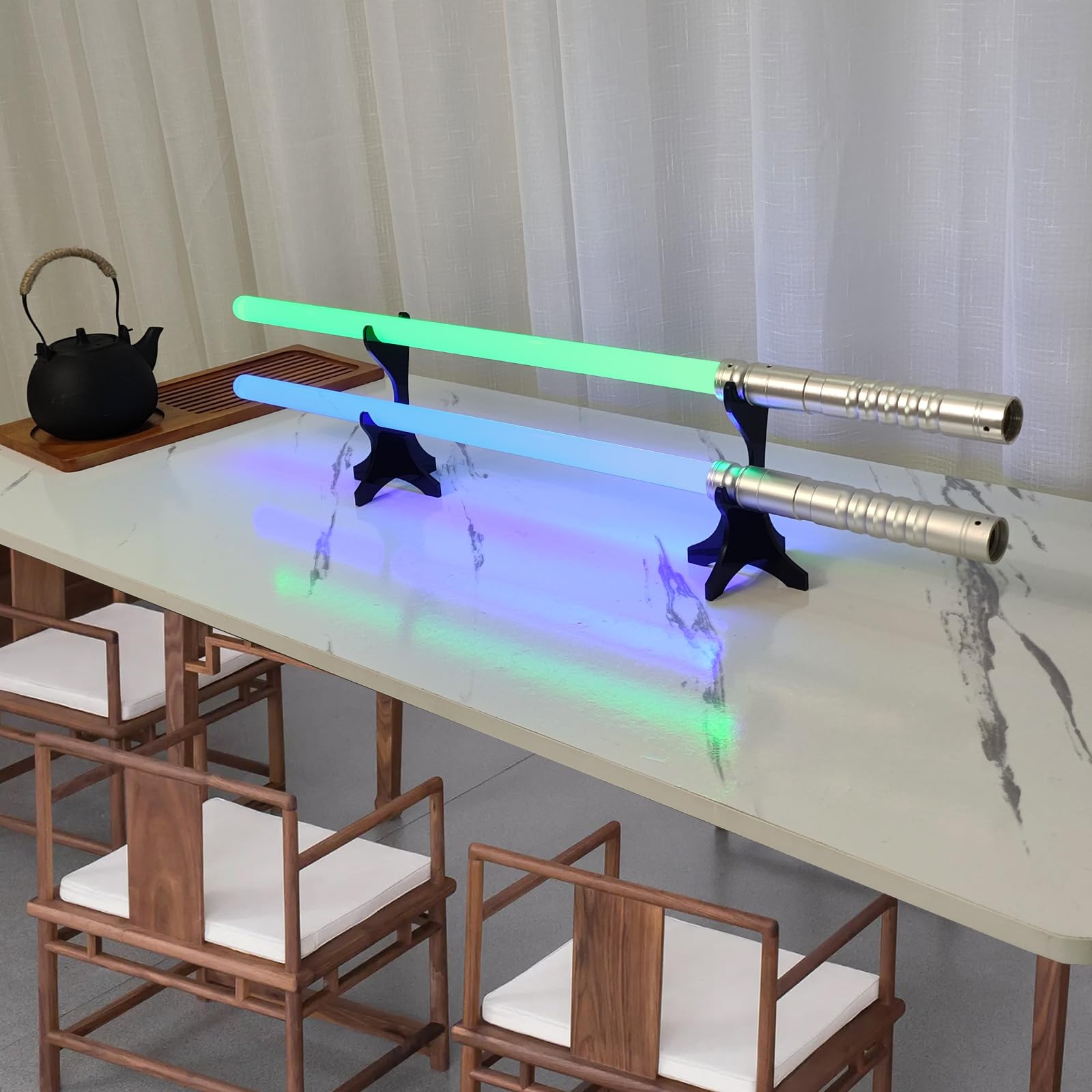 Set De 3 Piédestaux Cylindres Blancs Pour événements - Hauteurs 30, 40, 50 Cm | Réutilisables, Pliables