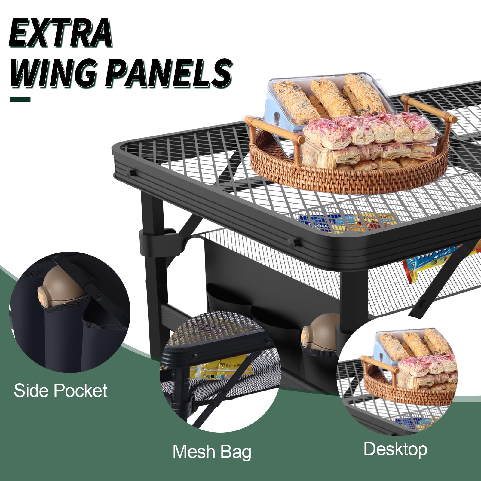 WINDY AND RAINY アウトドアテーブル bouble table アウトサイドイン タビロールテーブル Outside In TABI ROLL TABLE [OI