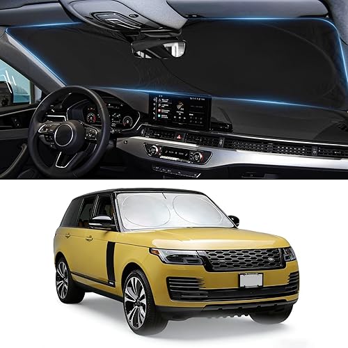 Miniatura 234 de Parasol para parabrisas de ajuste personalizado, cubierta para ventana delantera, visera plegable 210T, protector que bloquea los rayos ultravioleta