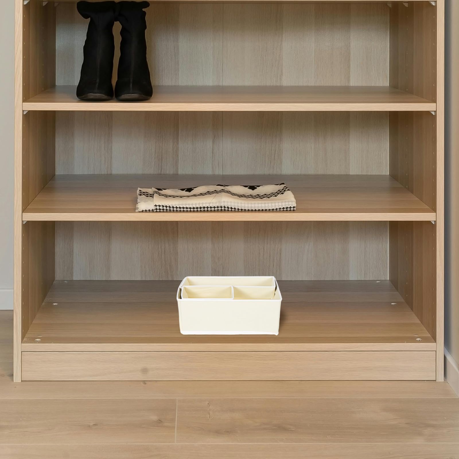 NUOBESTY Organizador de Cajones 12 Piezas Plegable para Ropa Interior