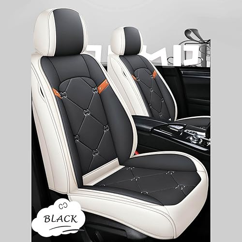 Miniatura 9 de Funda de asiento de coche personalizada compatible con Dacia Duster Sandero Stepway Funda de cojín de piel sintética para 5 pasajeros, impermeable