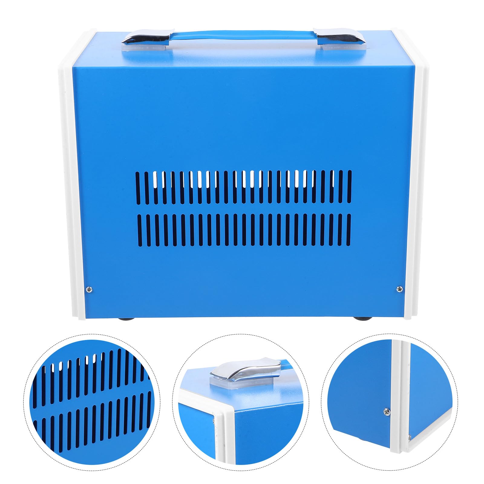 Beavorty Caja Metálica para Proyectos Electrónicos Resistente Salpicaduras Carcasa Eléctrica de Hierro y Abs Aislamiento Térmico Uso Interior y Exterior Instalación Rápida con Disco Fijo