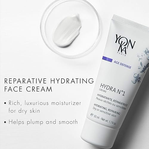 Miniatura 8 de Yon-Ka Hydra No.1 Creme and Hydra No.1 Suero, hidratante facial antienvejecimiento y refuerzo de hidratación intensiva con ácido hialurónico y aloe