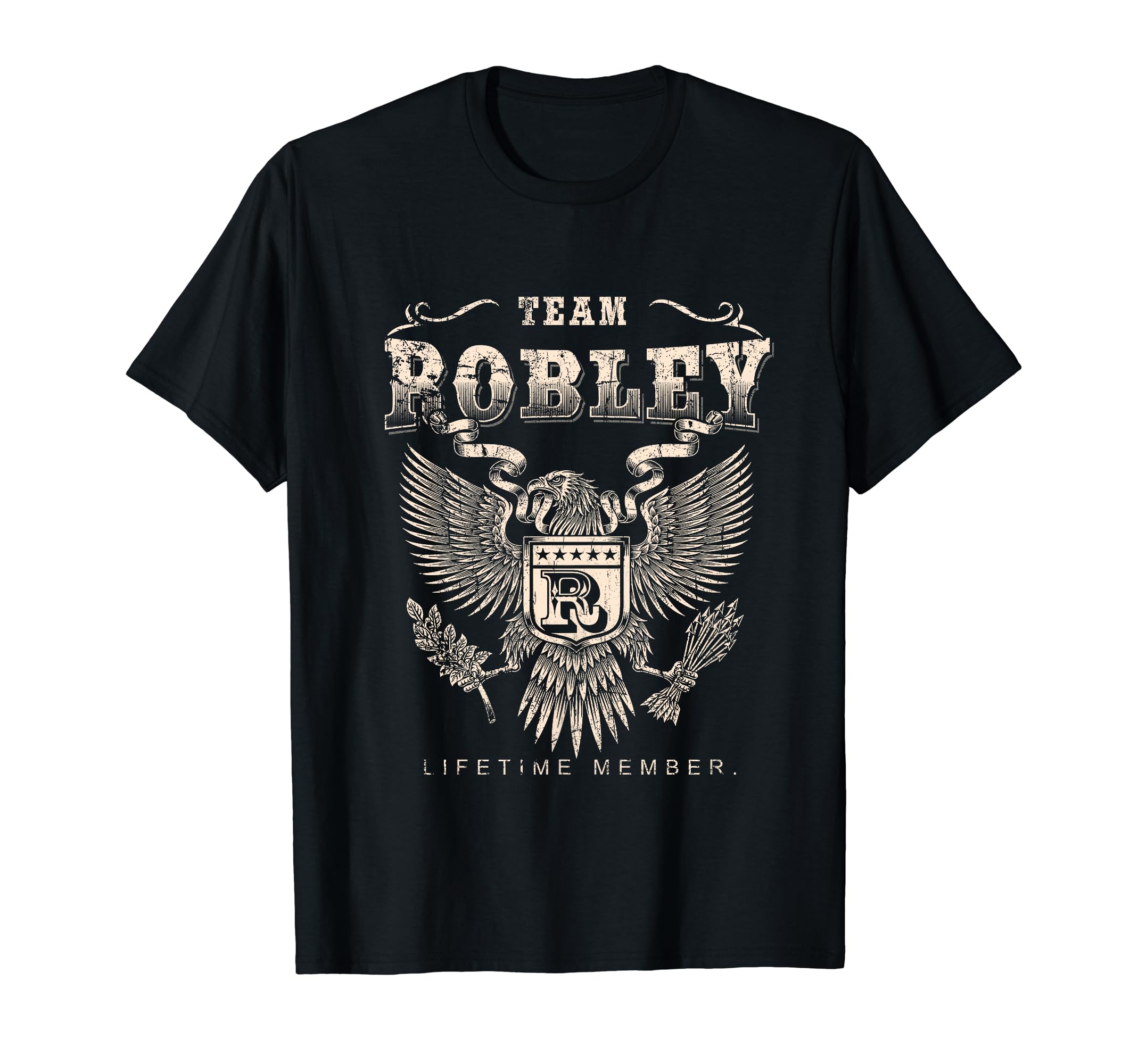 Team Robley Lifetime Member - Robley Name T-Shirt