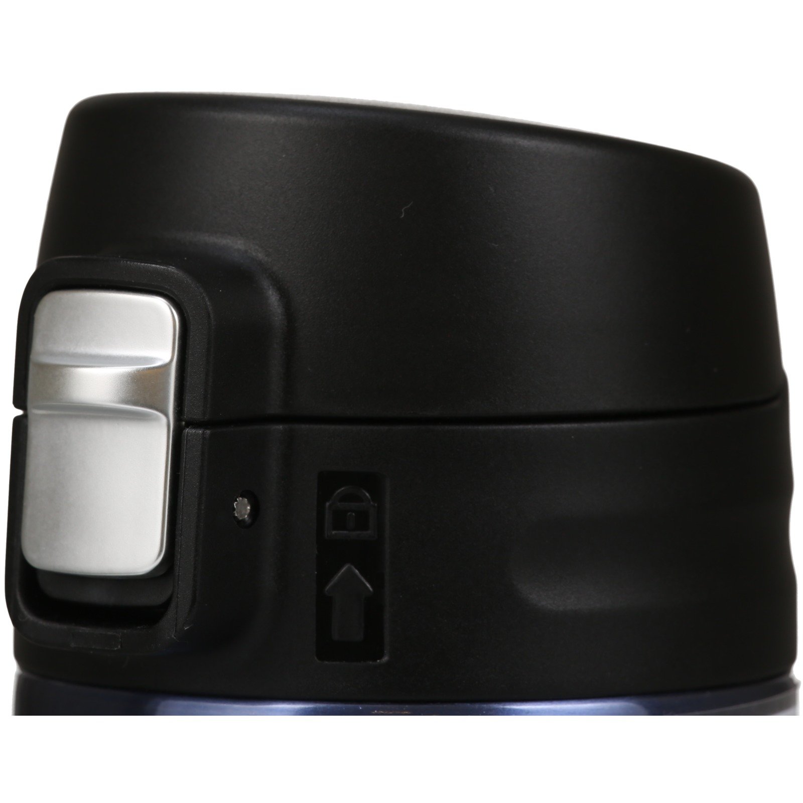 Lock & Lock One Touch Cup - Borraccia Isotermica con Chiusura Ermetica - Bottiglia Termica in Acciaio Inox Doppio Strato, No BPA, 500ml, Oro Zaffiro