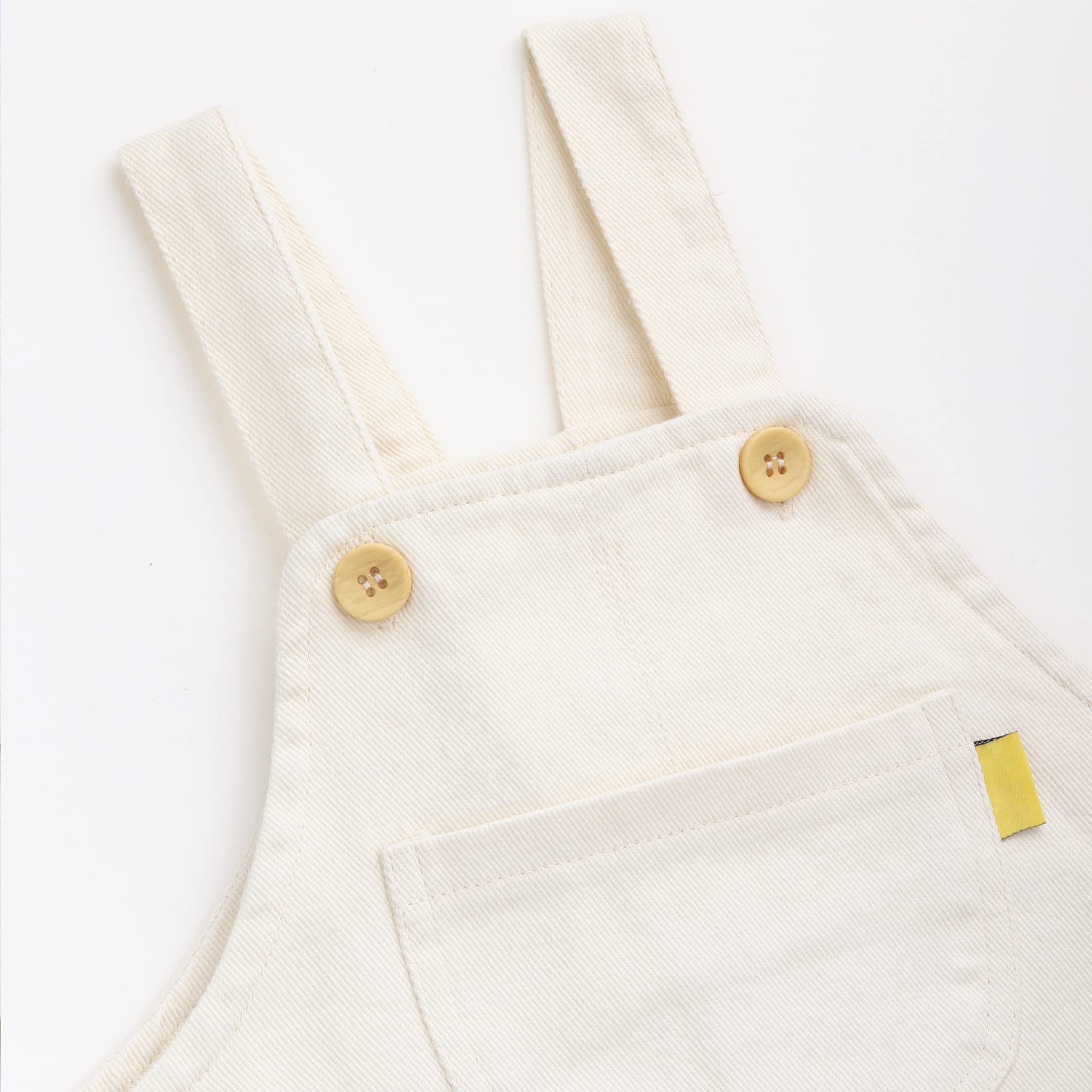 Salopette in Denim Cotone per Neonati e Bambini Pantaloni Jeans con Bretelle Tinta Unita Blu Scuro Taglia 80/86/92/98/104