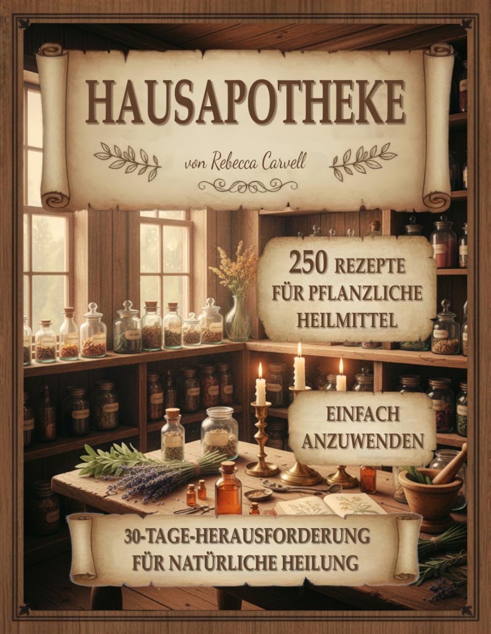 Hausapotheke: 250 Rezepte für pflanzliche Heilmittel zur Heilung, Selbstfürsorge und für ein natürliches Leben – einfach anzuwenden